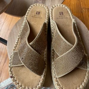 White mountain sandals